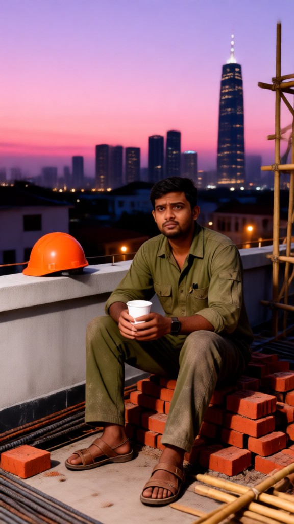 Working hard to make ends meet image