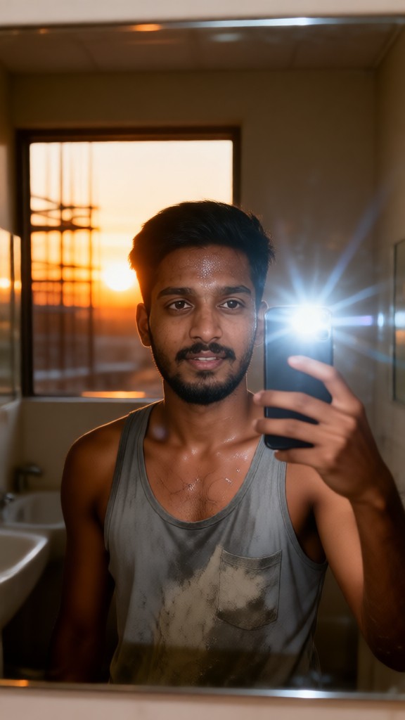 A day of hard work. image