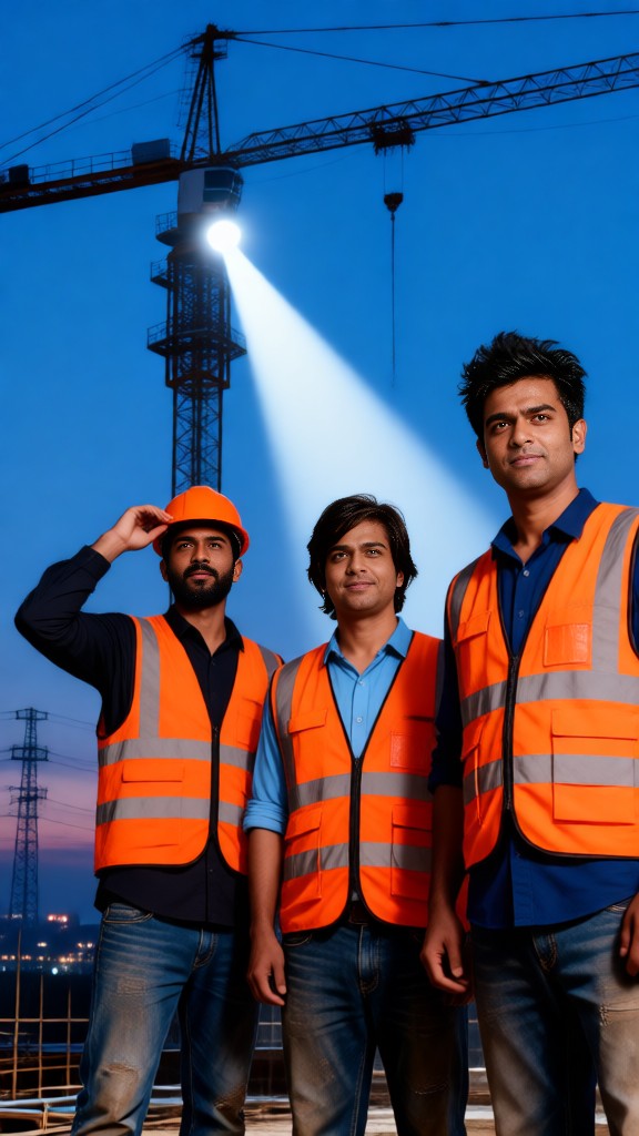 Three construction site leaders image