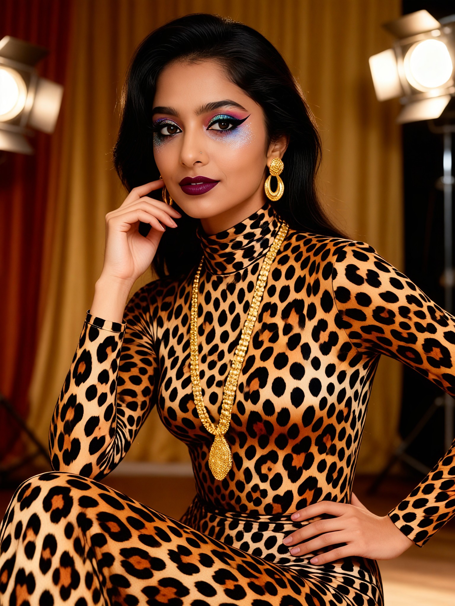 Leopard print photoshoot-3 image