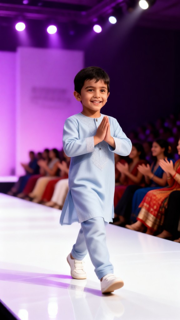 The kid on the runway image