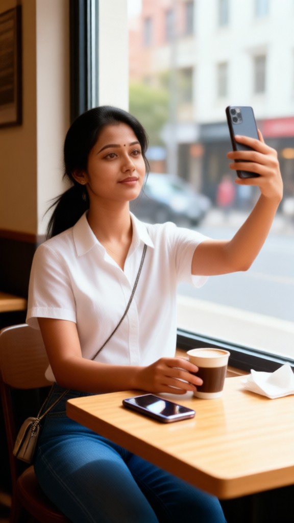 Cafe Selfie image