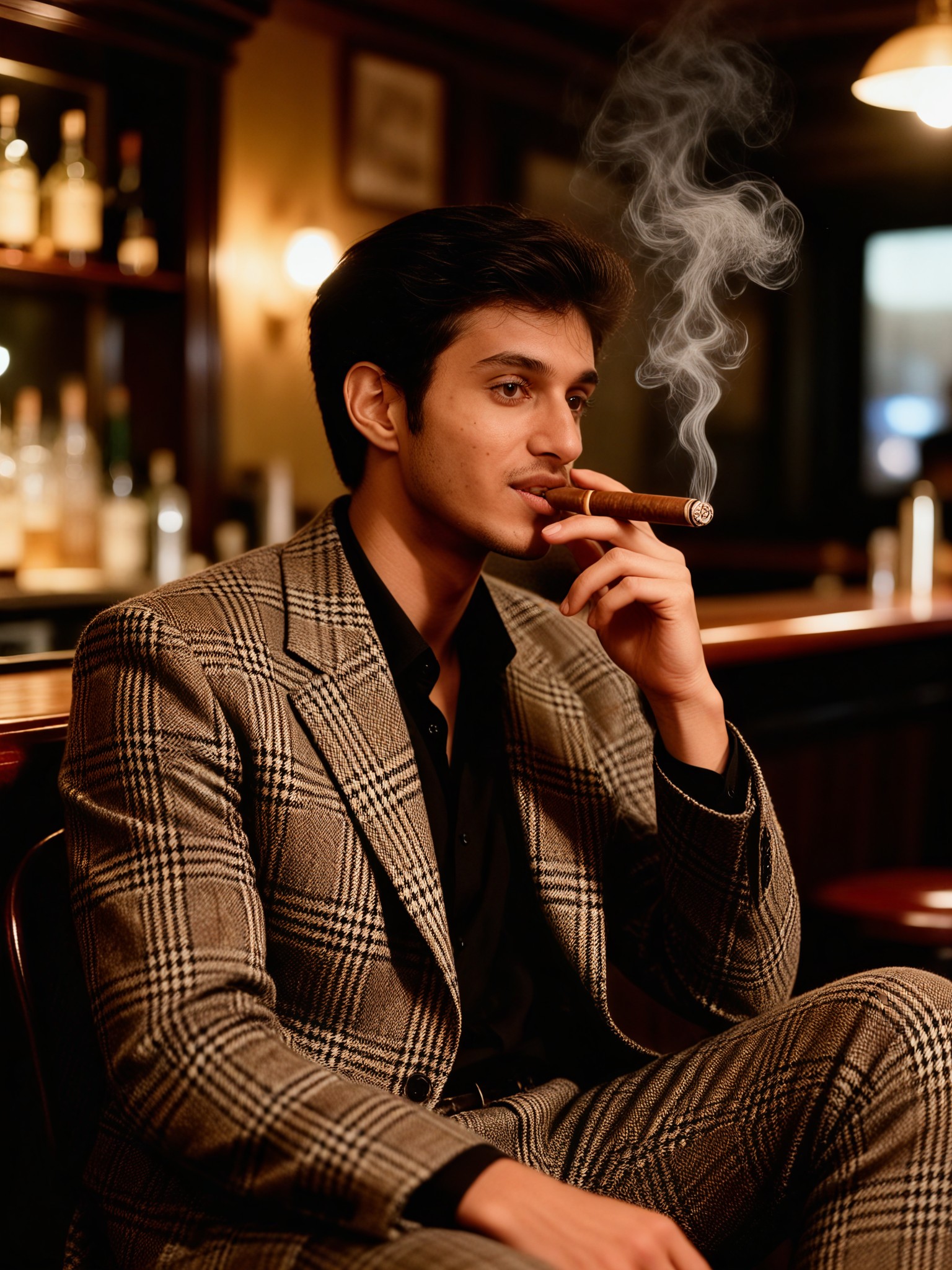 Gentleman Cigar Style Portrait image