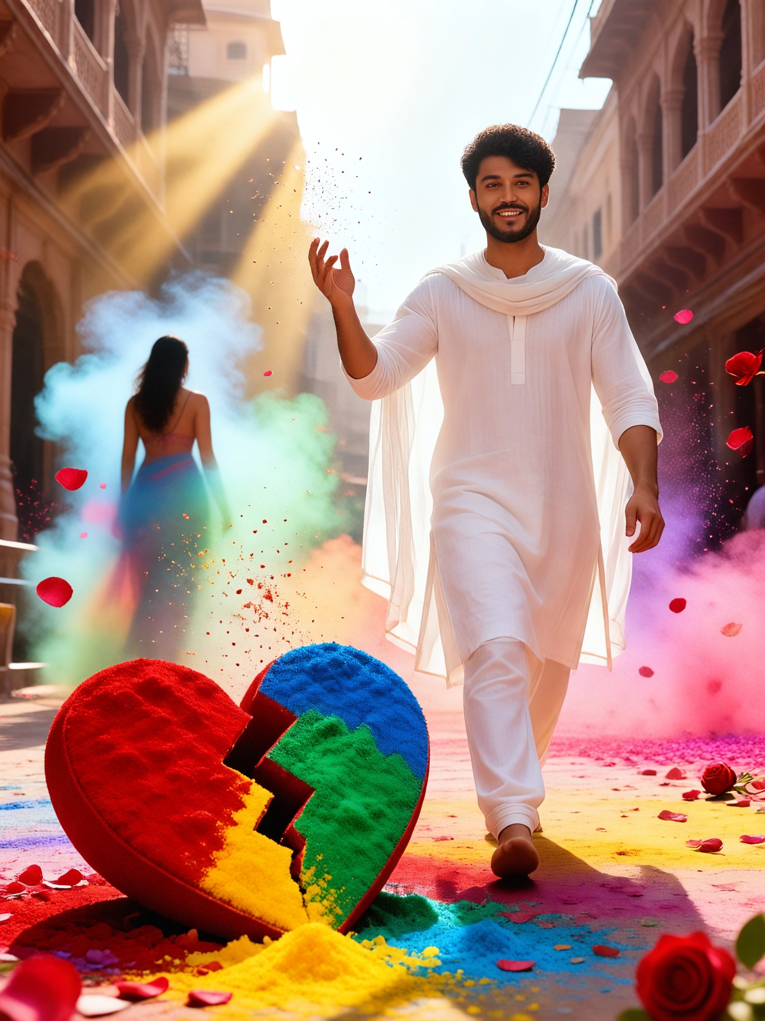 Holi Breakup Confident Stance image