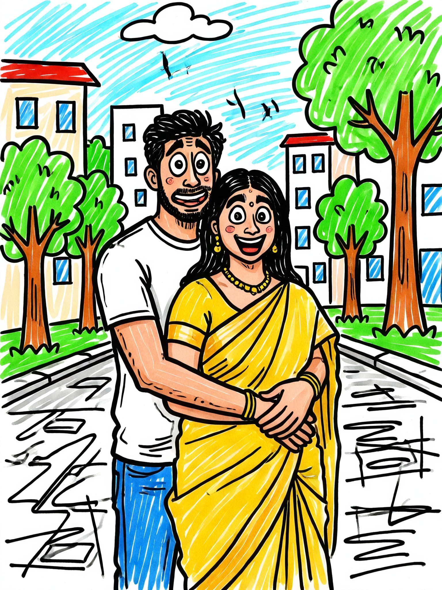 Hand-drawn image