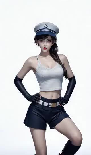 AI action simulation - sailor girls dance Tiktok - nobatidao shake image