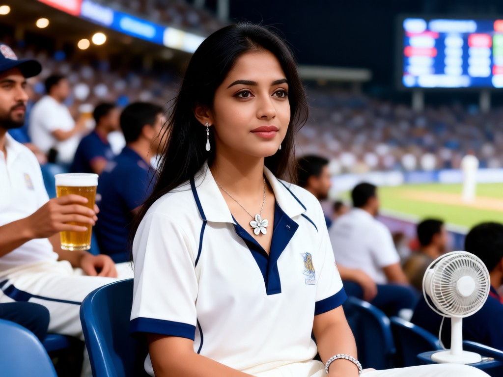 Captured on camera while watching the match!!! image