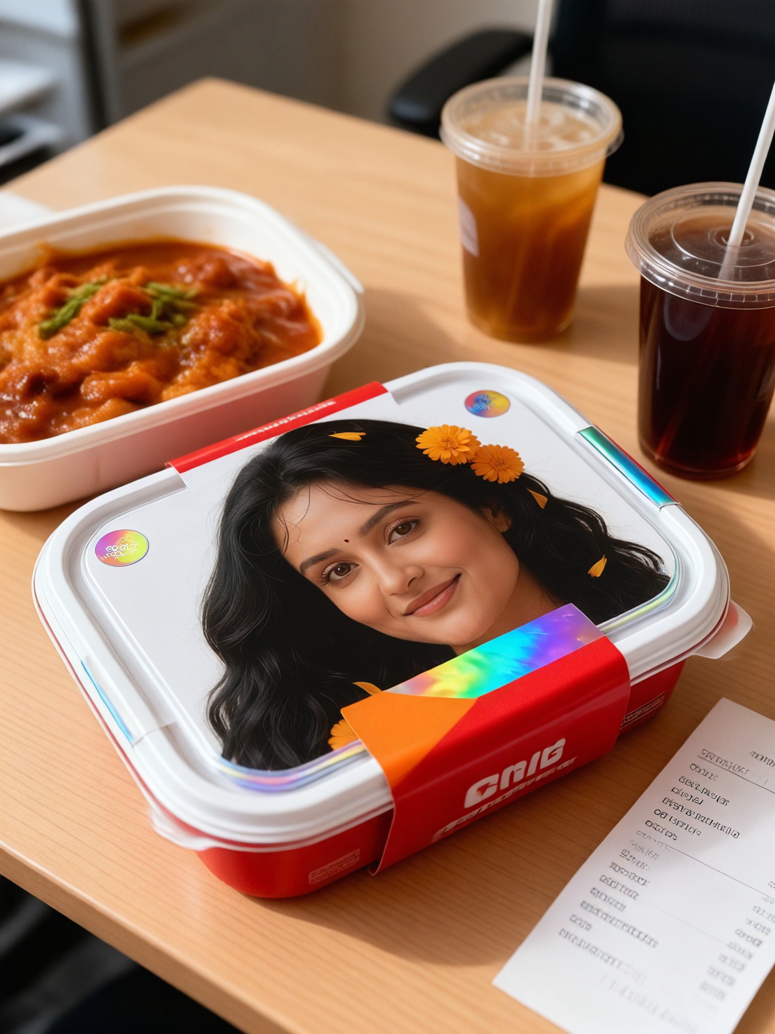 On the packaging is your photo: 26 image
