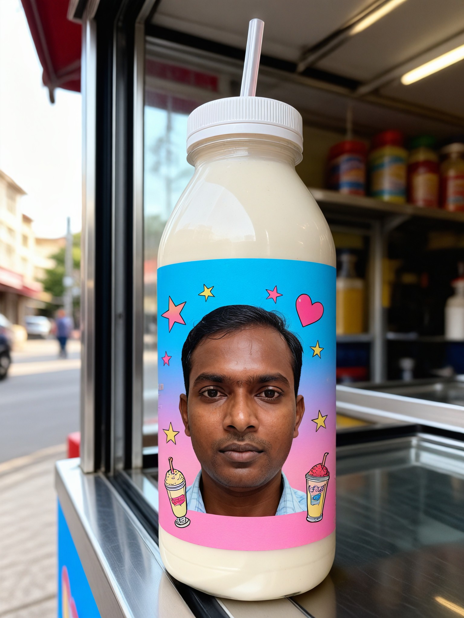 On the packaging is your photo: 30 image