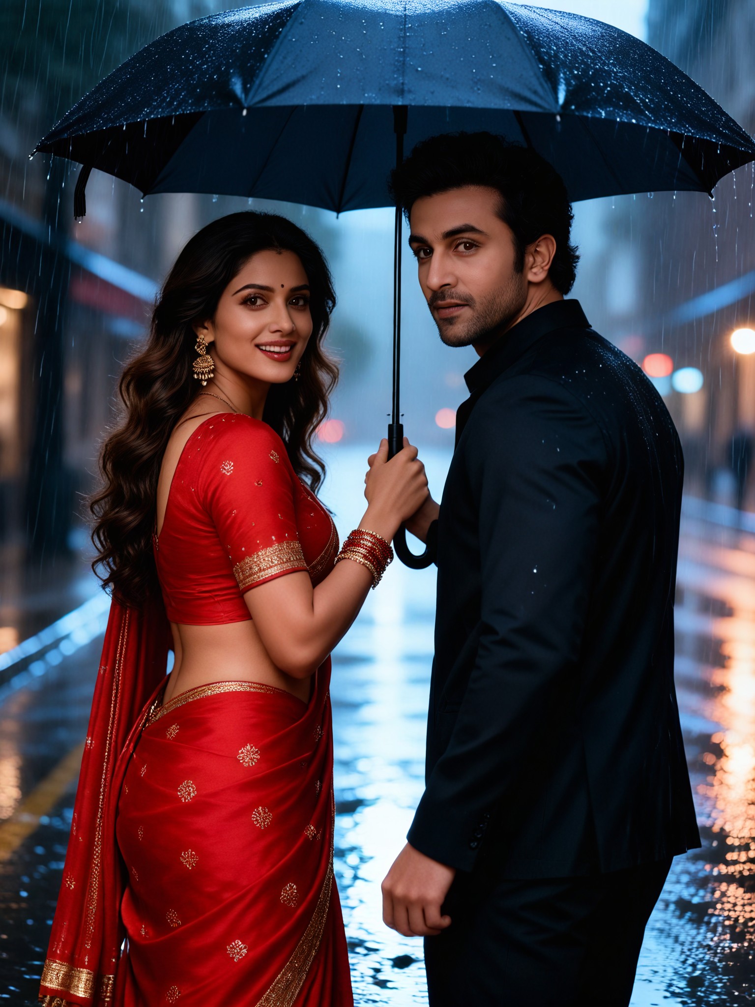 A rainy day encounter with Ranbir Kapoor image