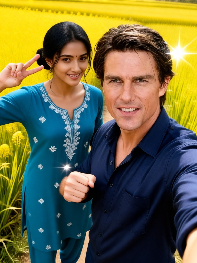Take a selfie with Tom Cruise image
