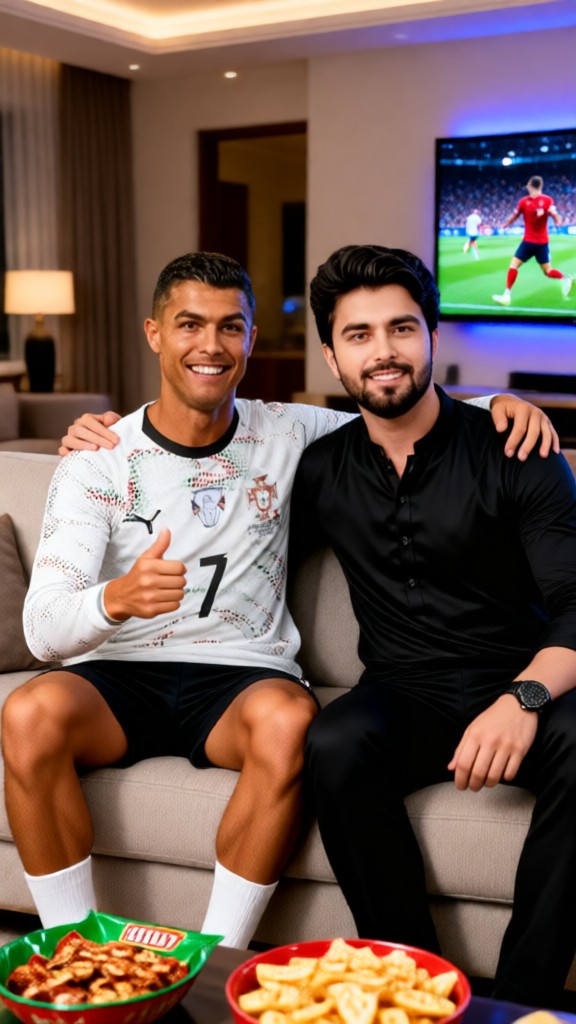 Celebrate with Cristiano Ronaldo image