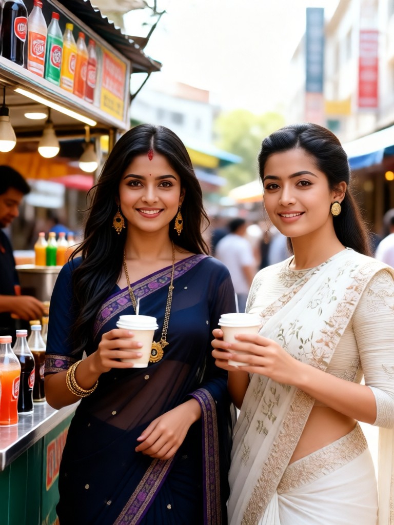 drink with Rashmika Mandanna image