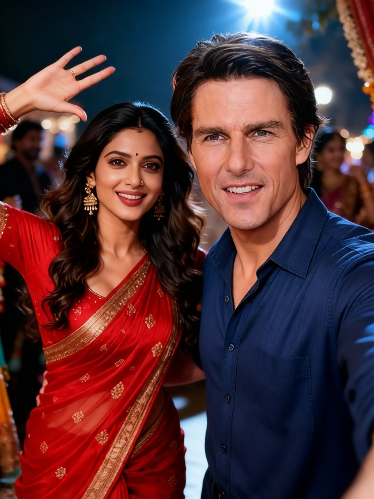 take a photo with Tom Cruise image
