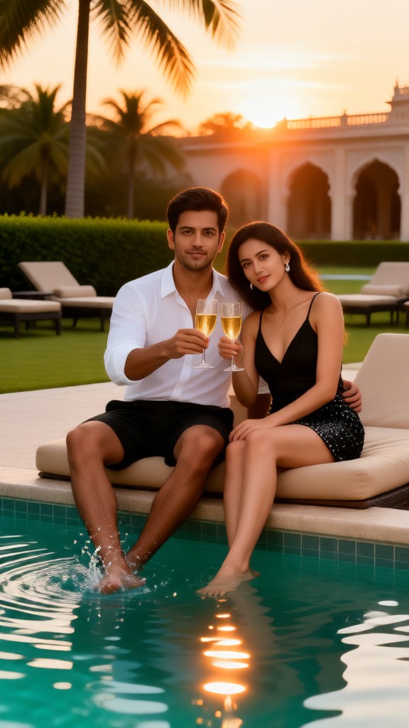 Relax by the pool image