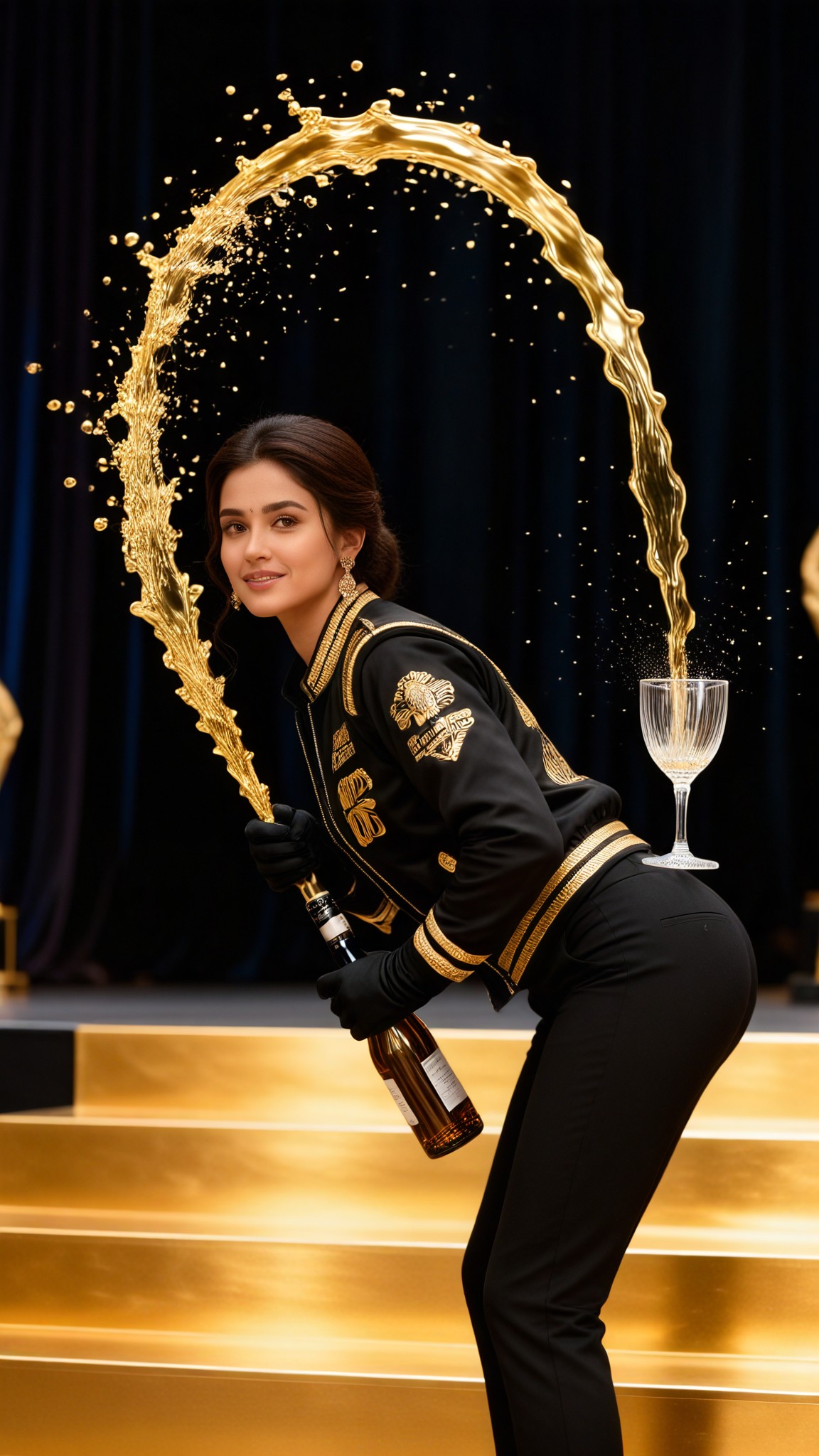 Black Gold Trophy Pour image