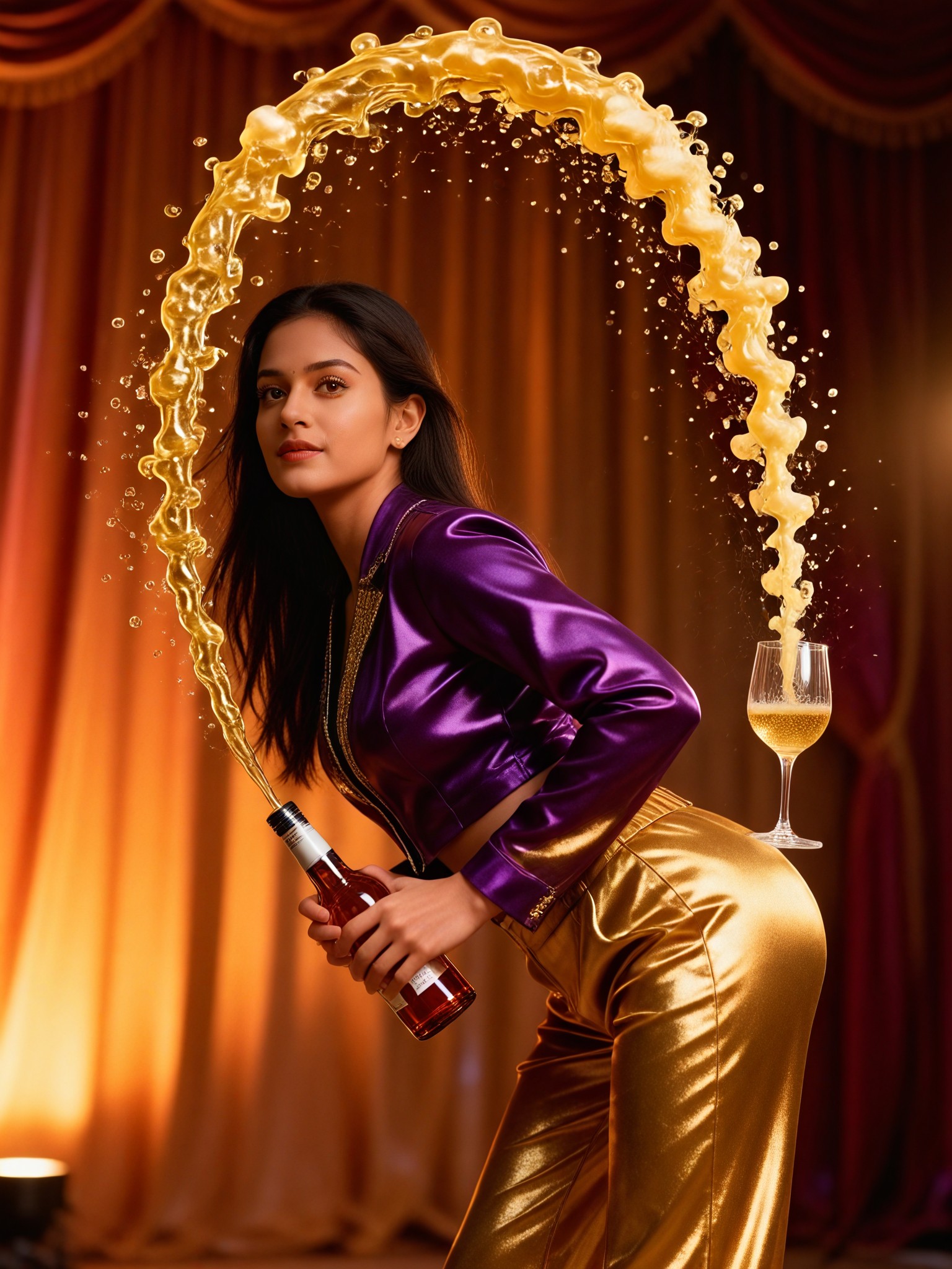 Purple Gold Party Arc image