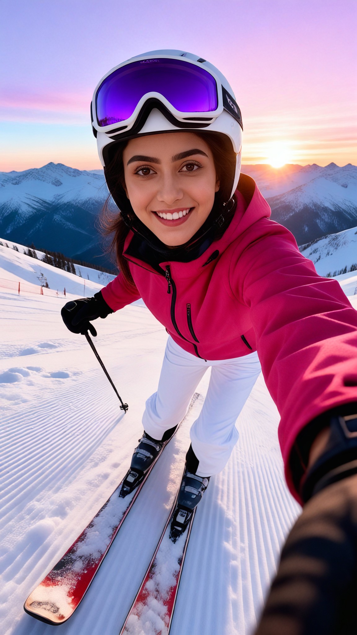 Alpine Ski Selfie - p2 image