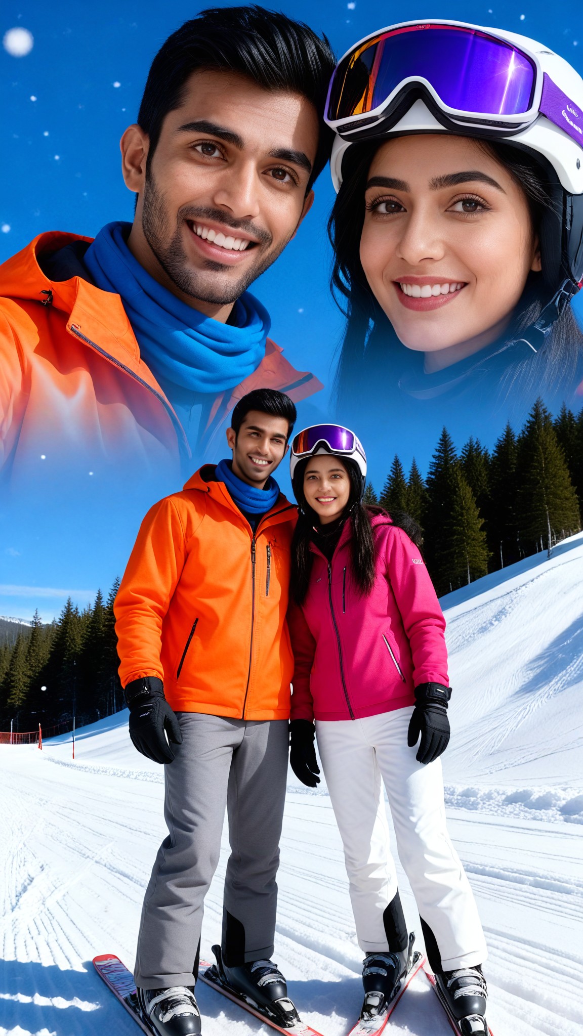 Alpine Ski Selfie - p4 image