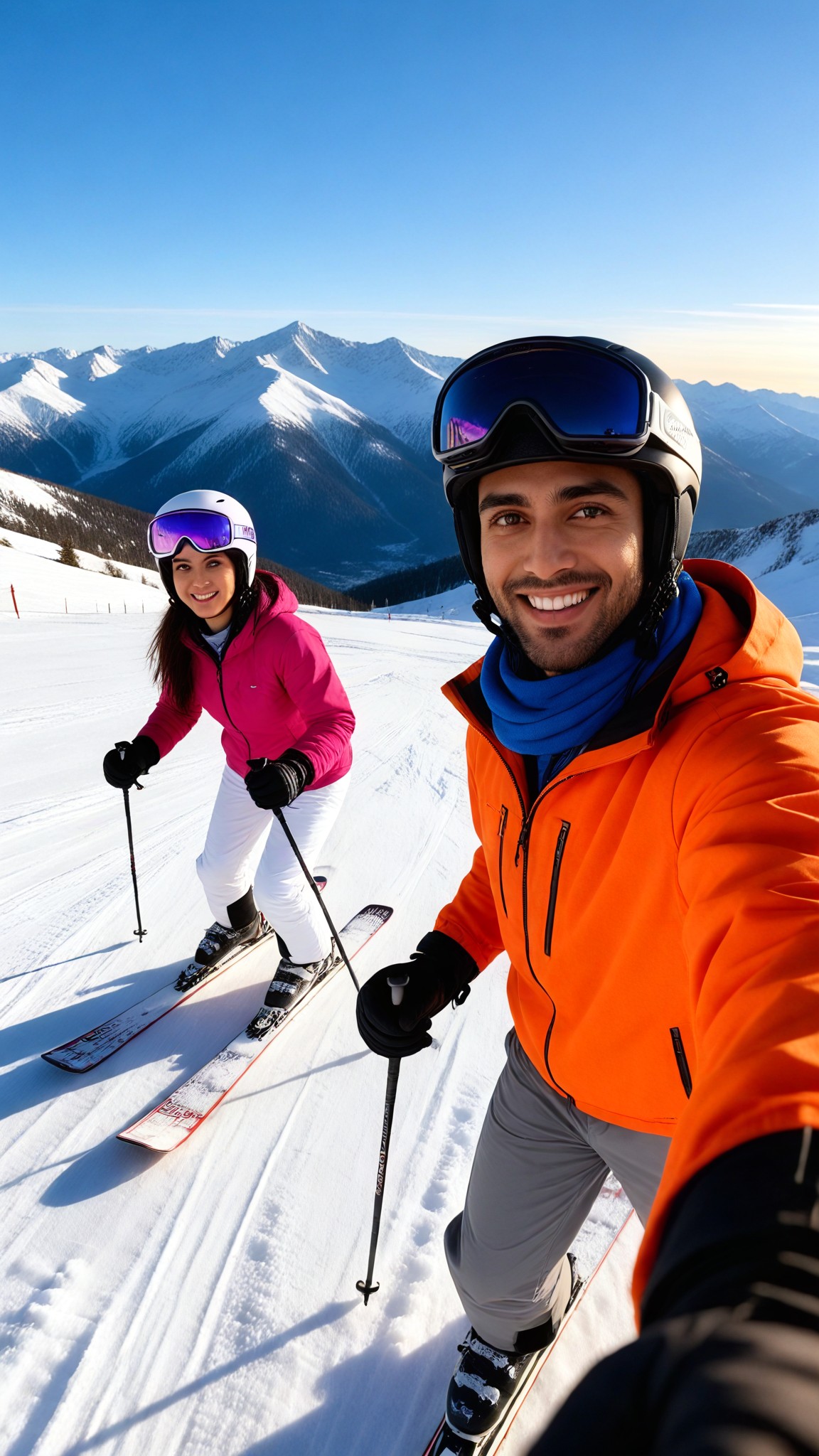 Alpine Ski Selfie - p5 image