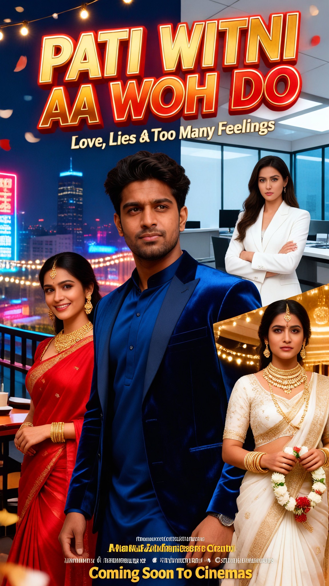 Movie Poster of Pati Patni Aur Woh Do image