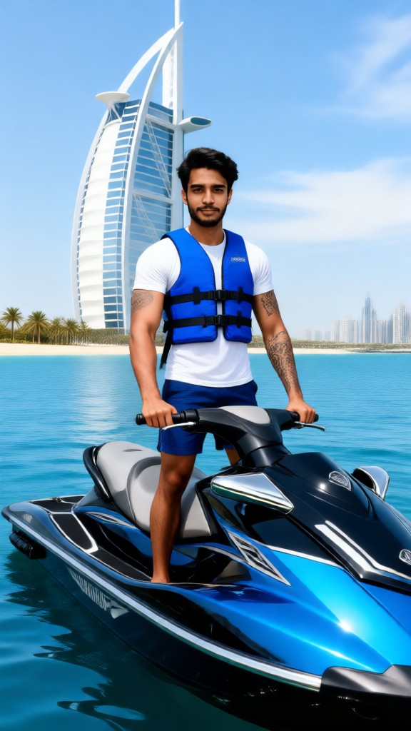 Going out to drive a yacht image