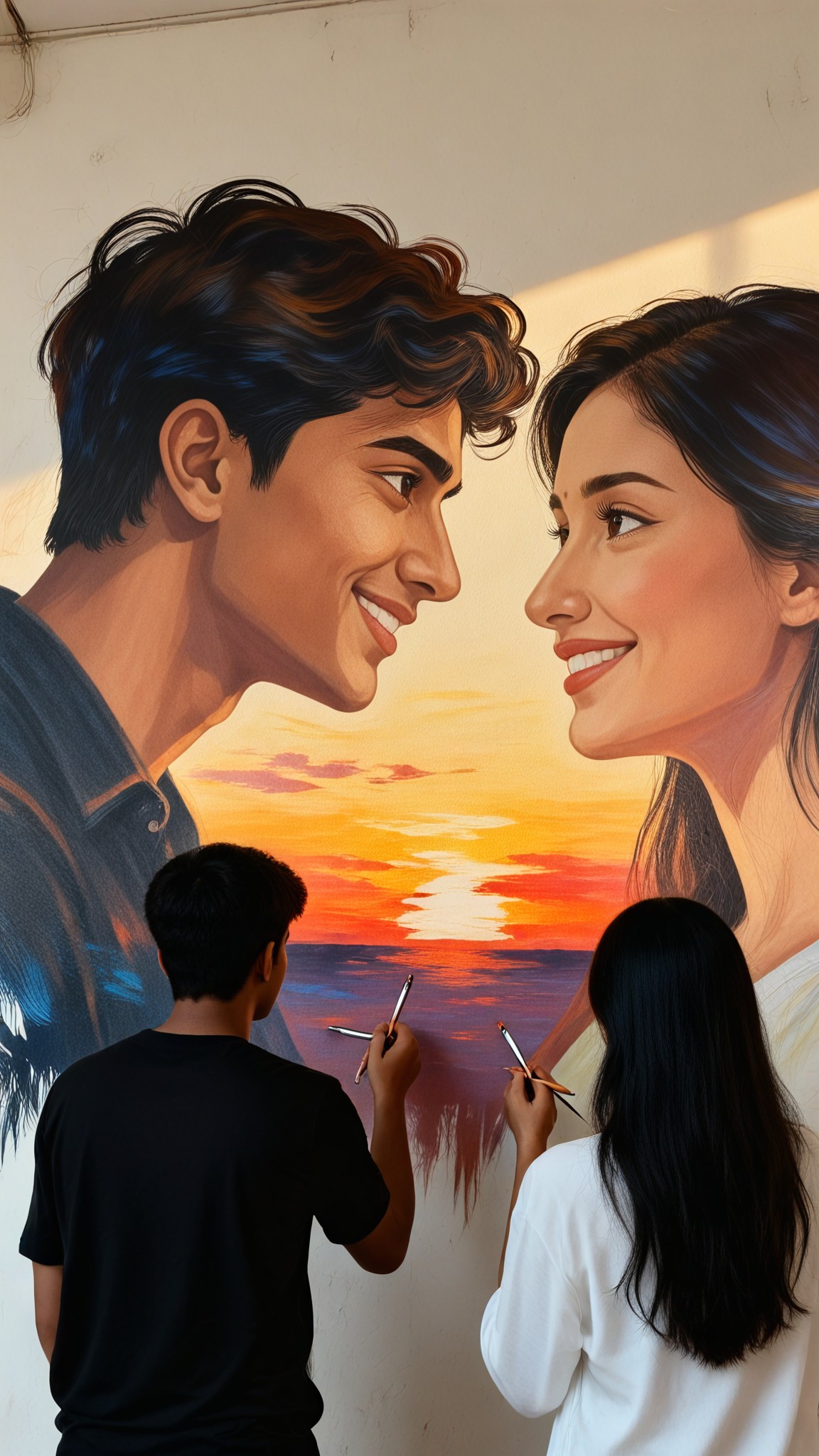 Bollywood Poster Wall Painting image
