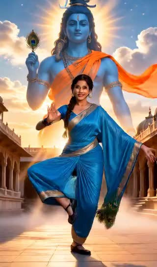 A dance dedicated to Shiva image