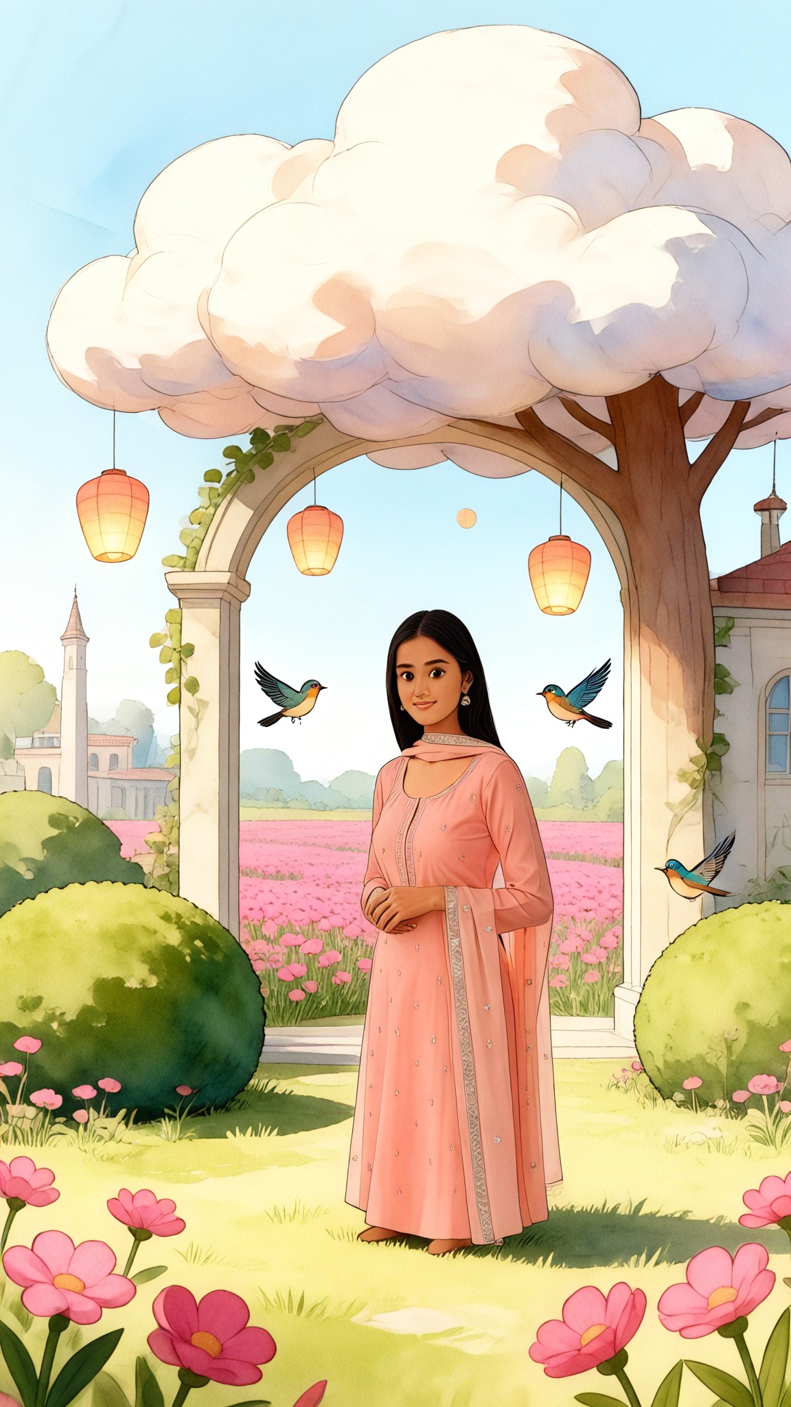 Garden Dream Portrait image