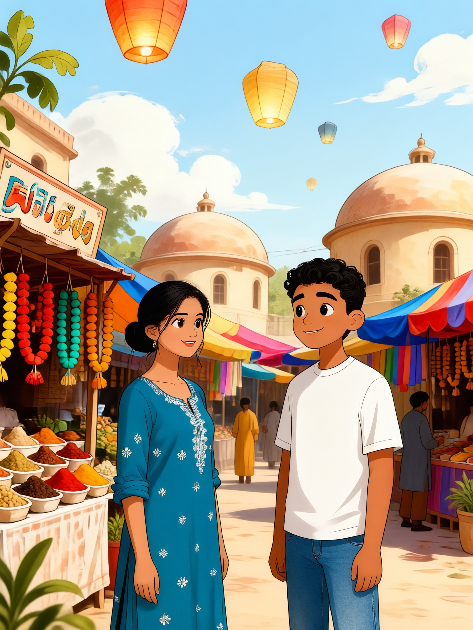 Market Town Dream image