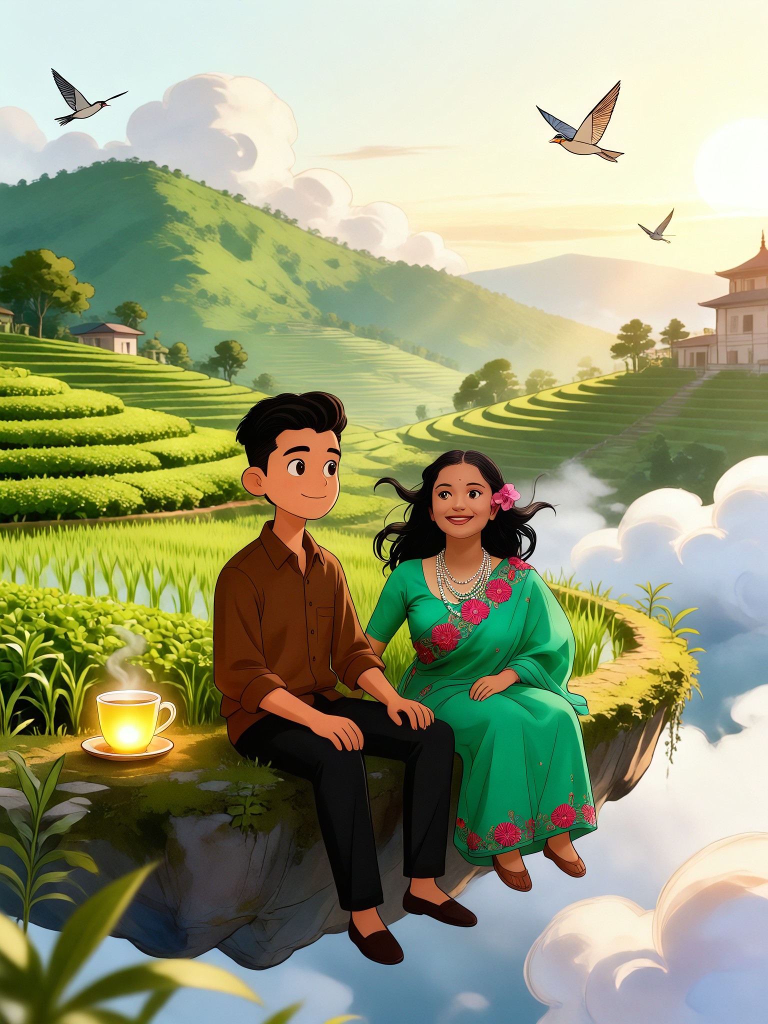Tea Cloud Couple image