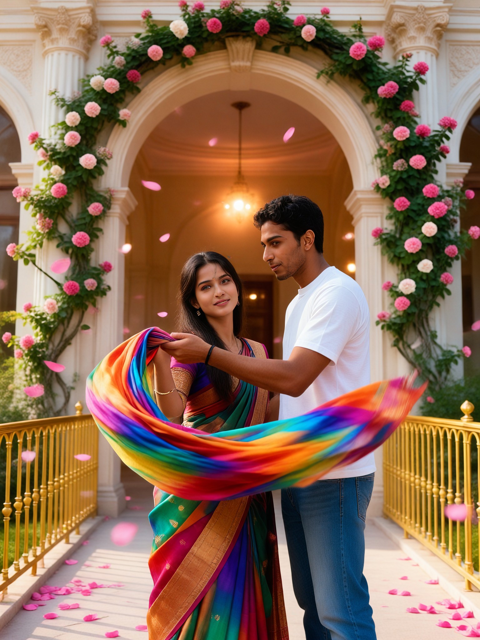 Q-Style Dupatta Wind Romance image