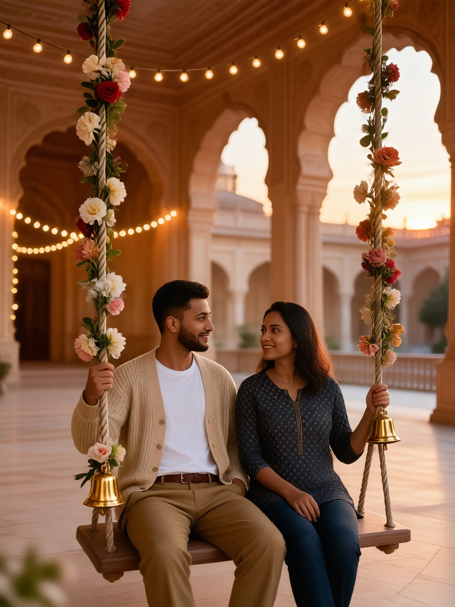 Q-Style Palace Swing Couple image