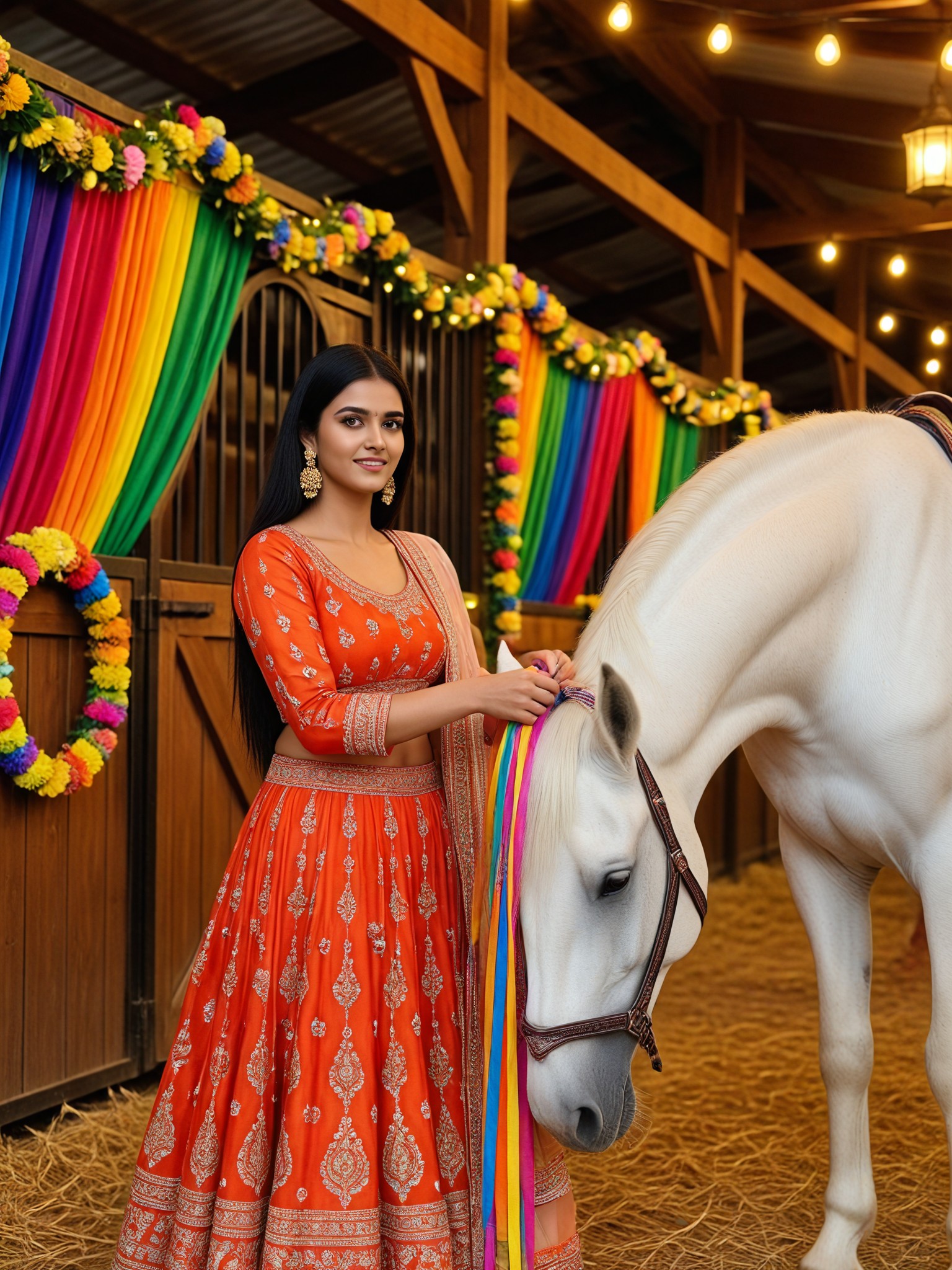 Festival Stable Ribbon Portrait image