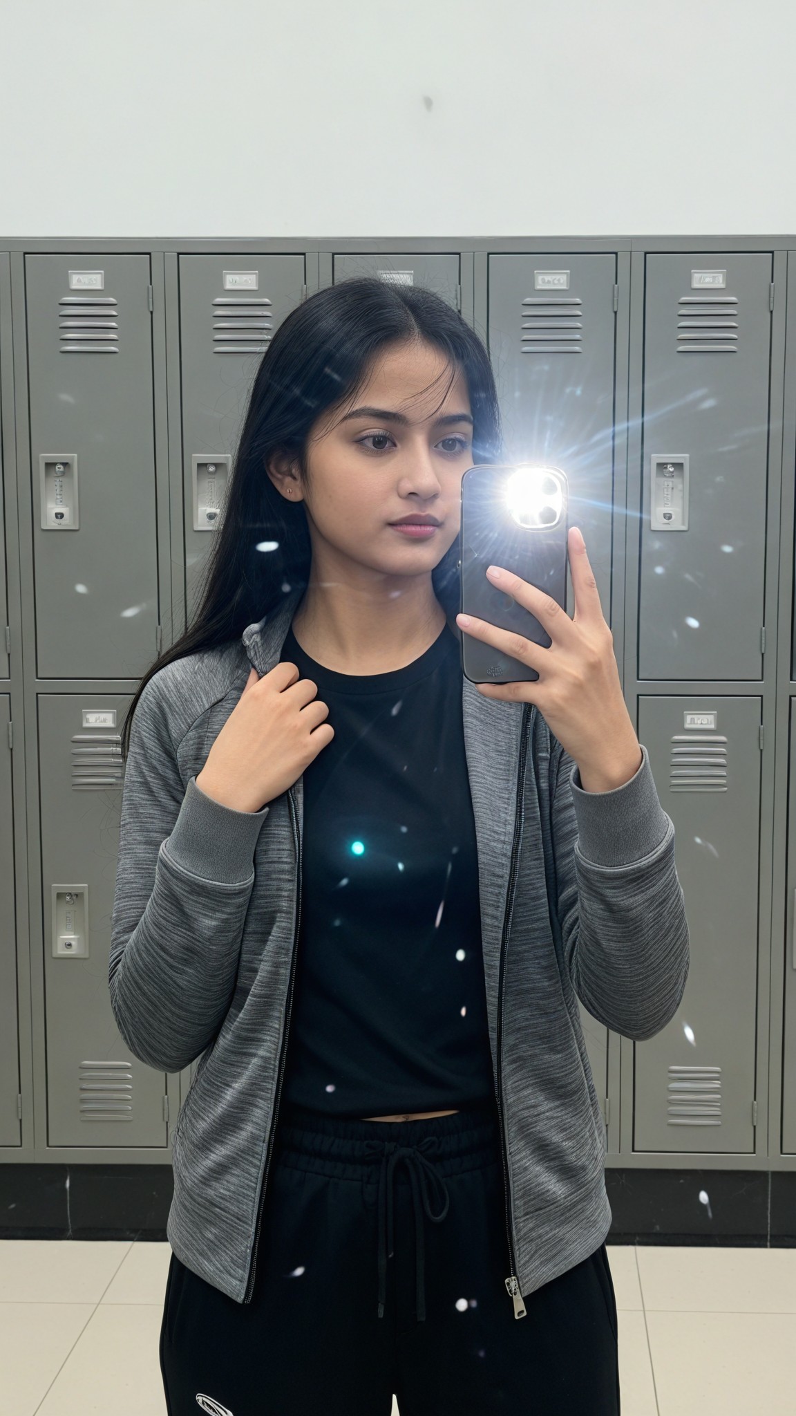 Athleisure Mirror Selfie image