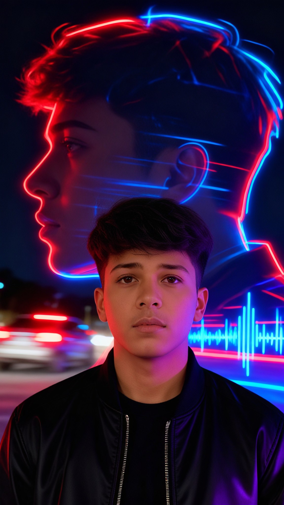 Male Neon Pressure image