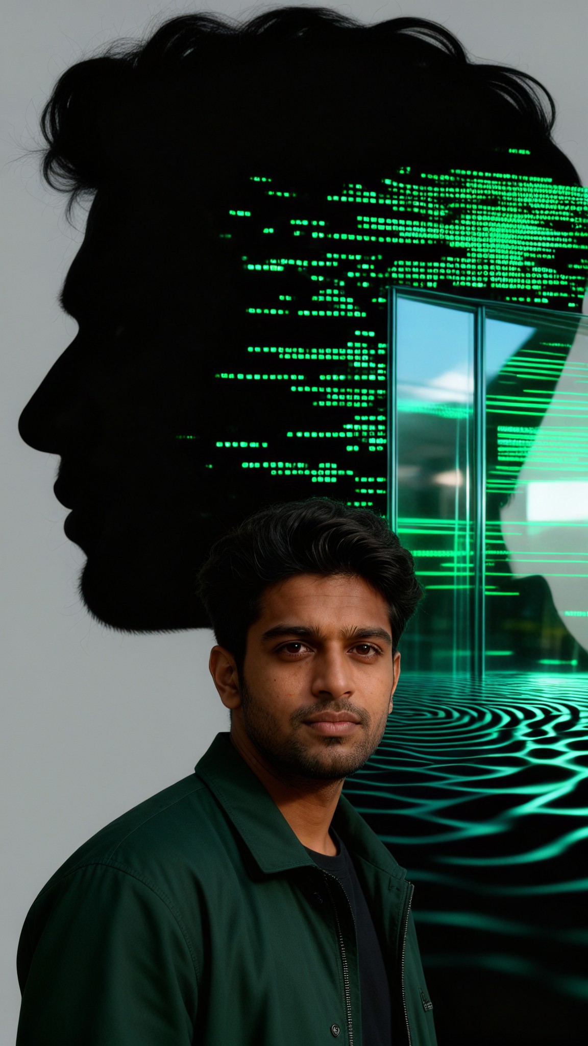 Male Green Static image
