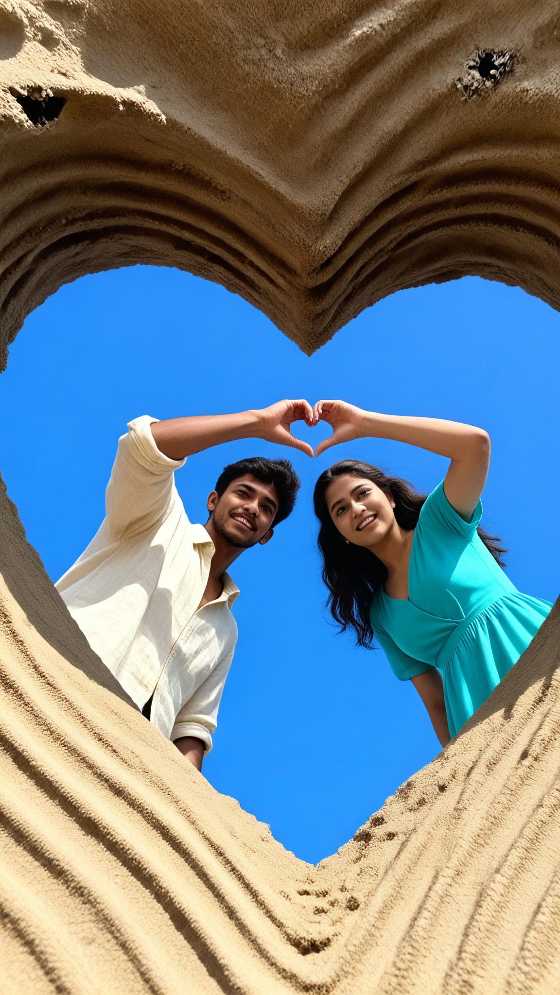 Happy Sand Heart image