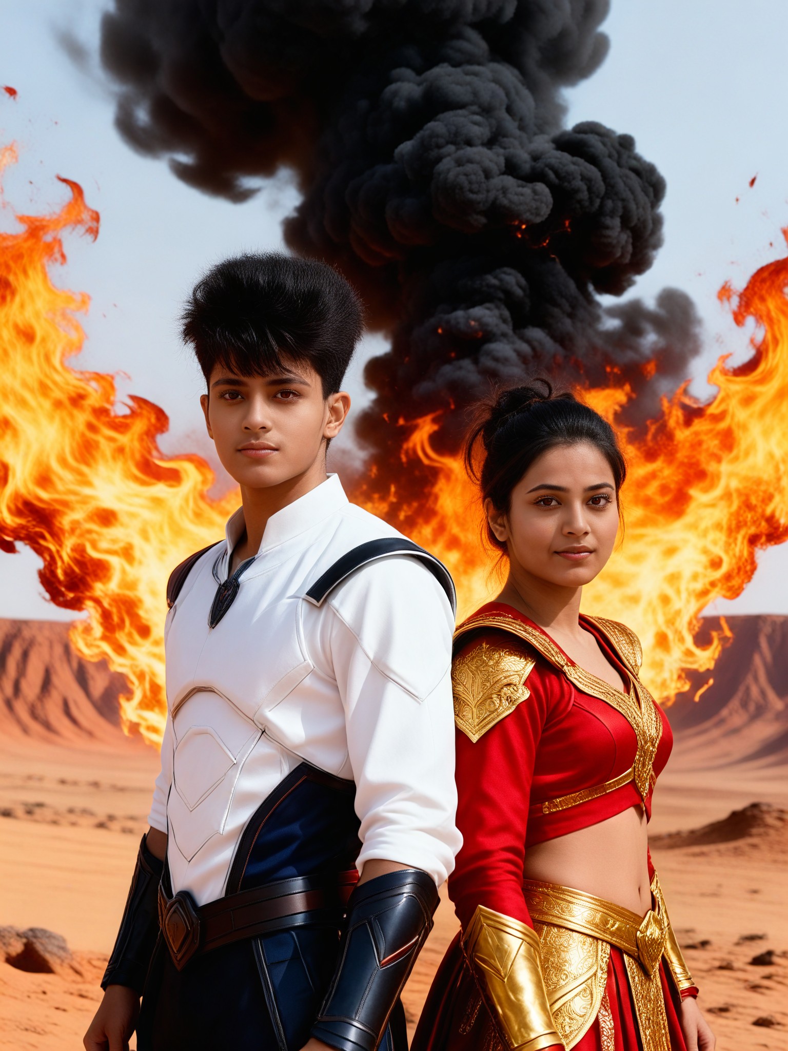 Fire Mountain Couple image