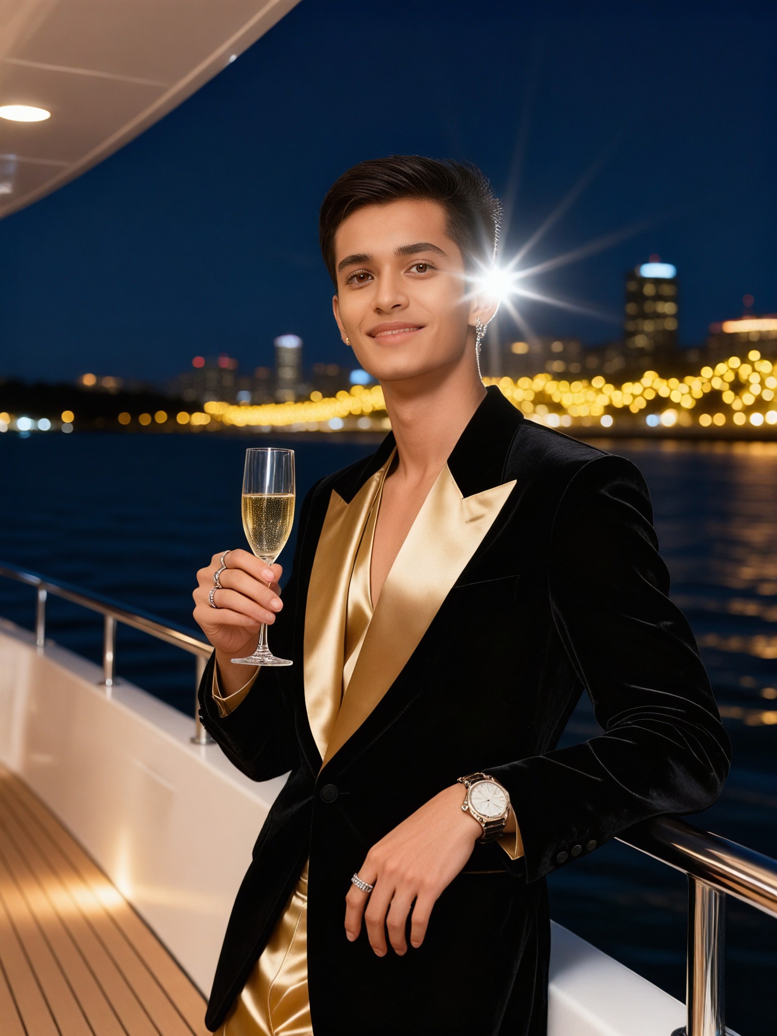 Yacht Champagne Night image