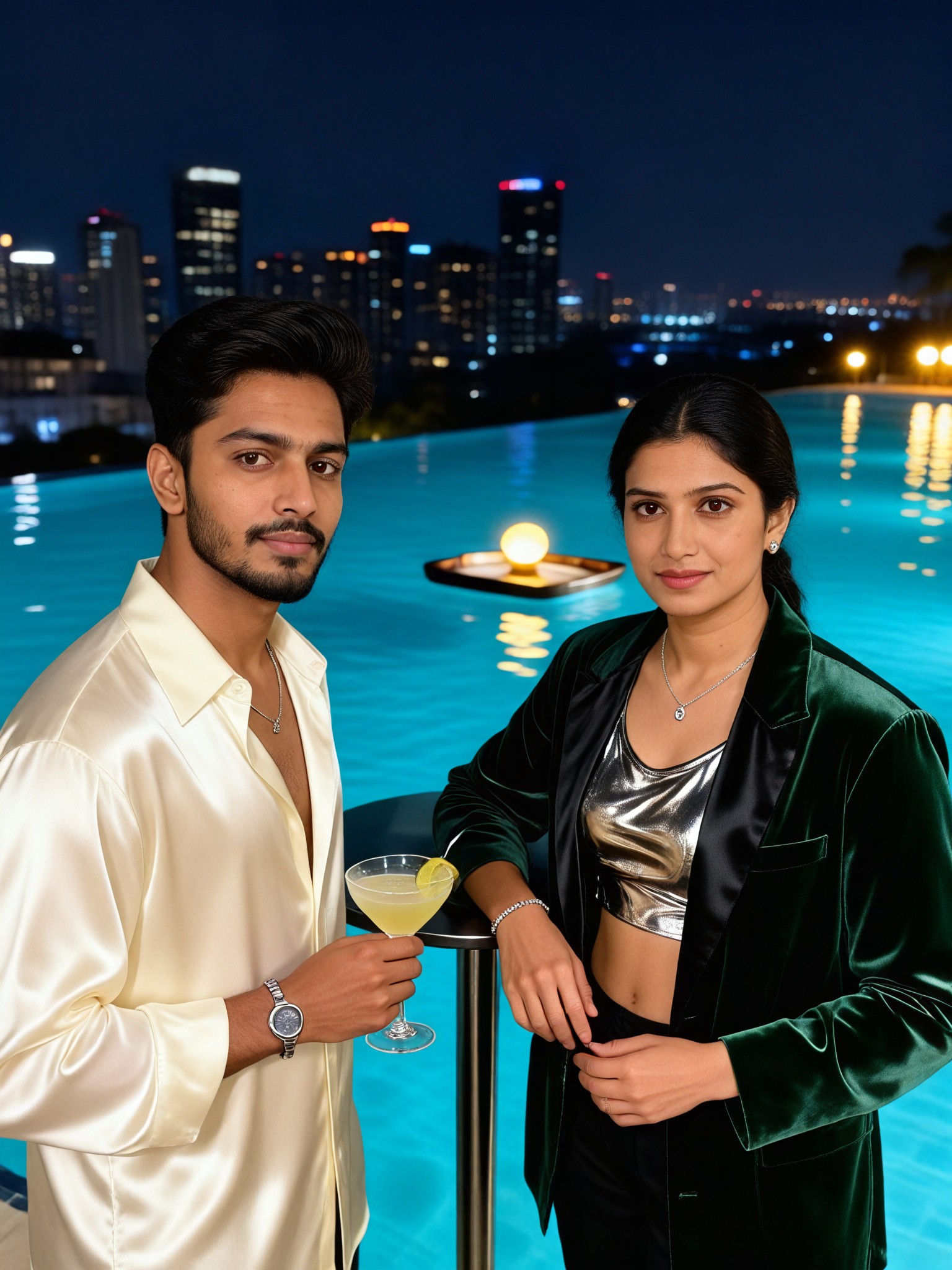 Mansion Pool Couple image