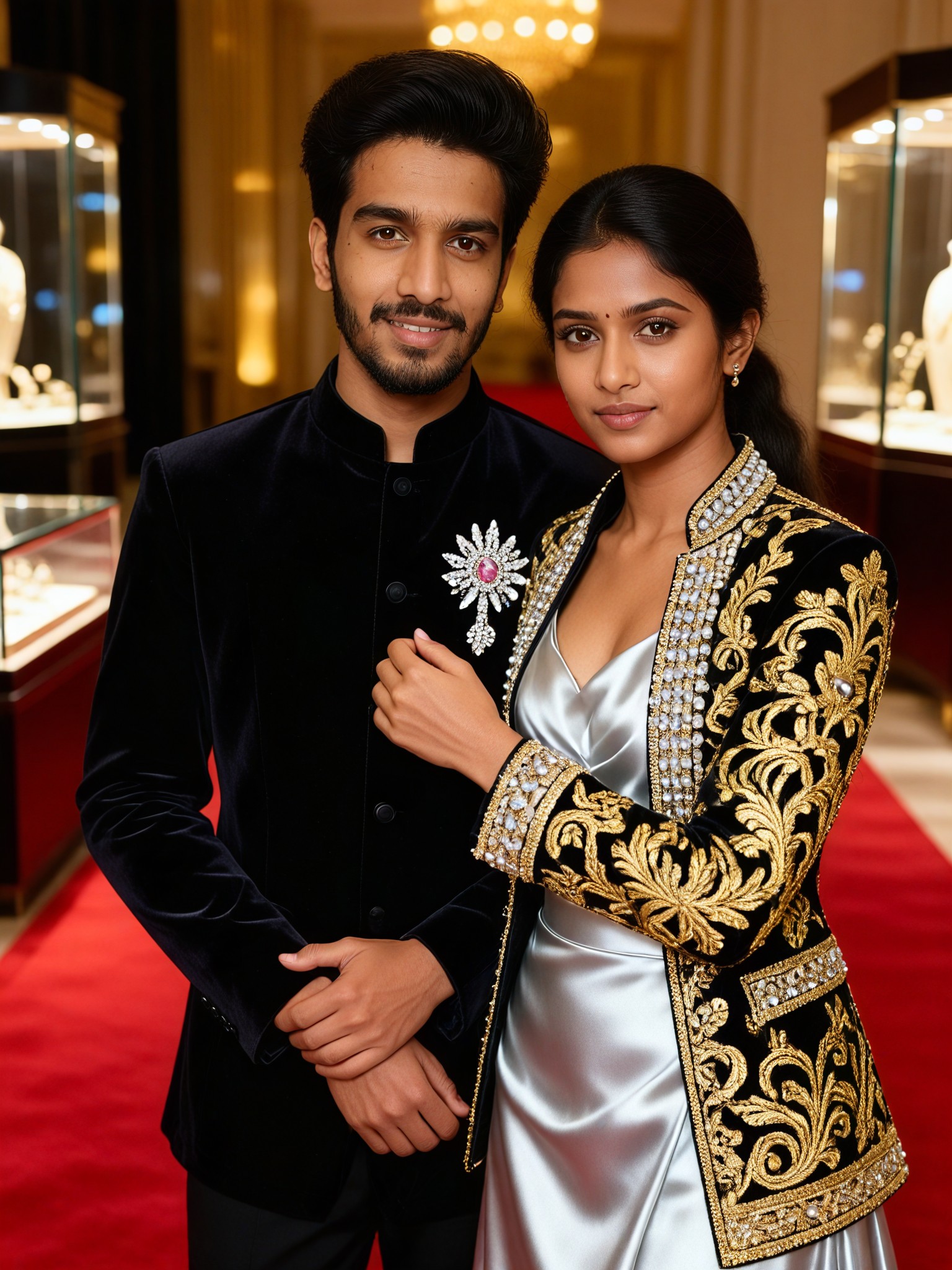 Diamond Couple Portrait image