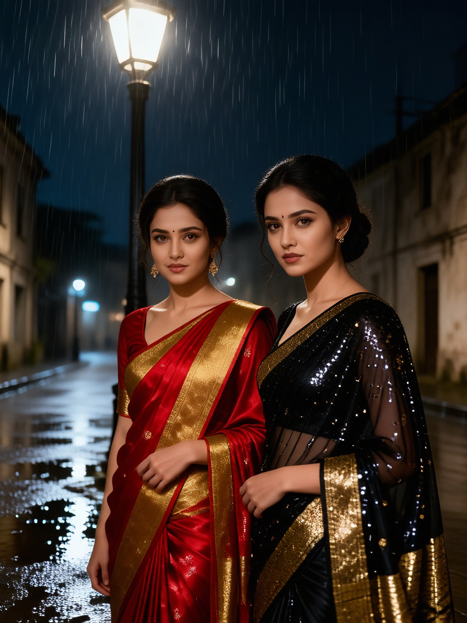 Sisters Retro Saree Cover image