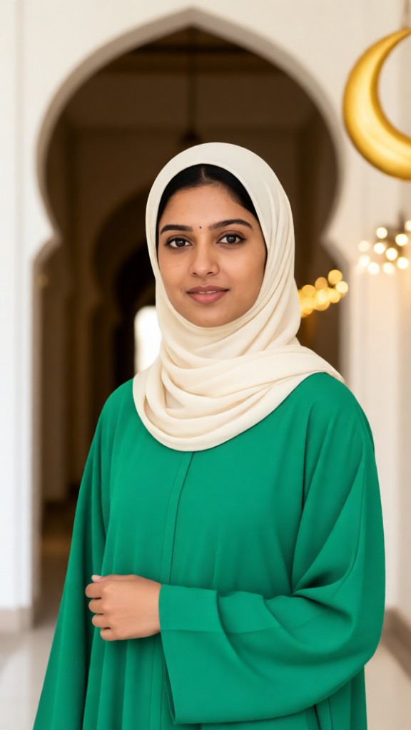 Emerald Abaya Eid image