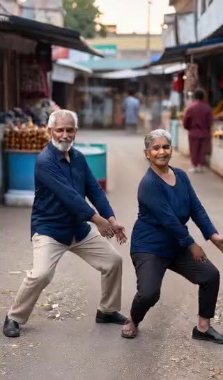 Partner Hip-to-Hip Dance image