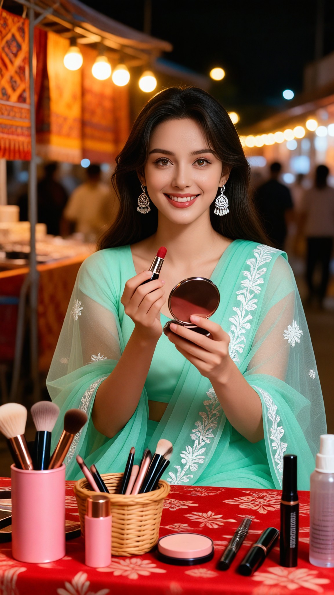 Cosmetic stalls at the market - p1 image