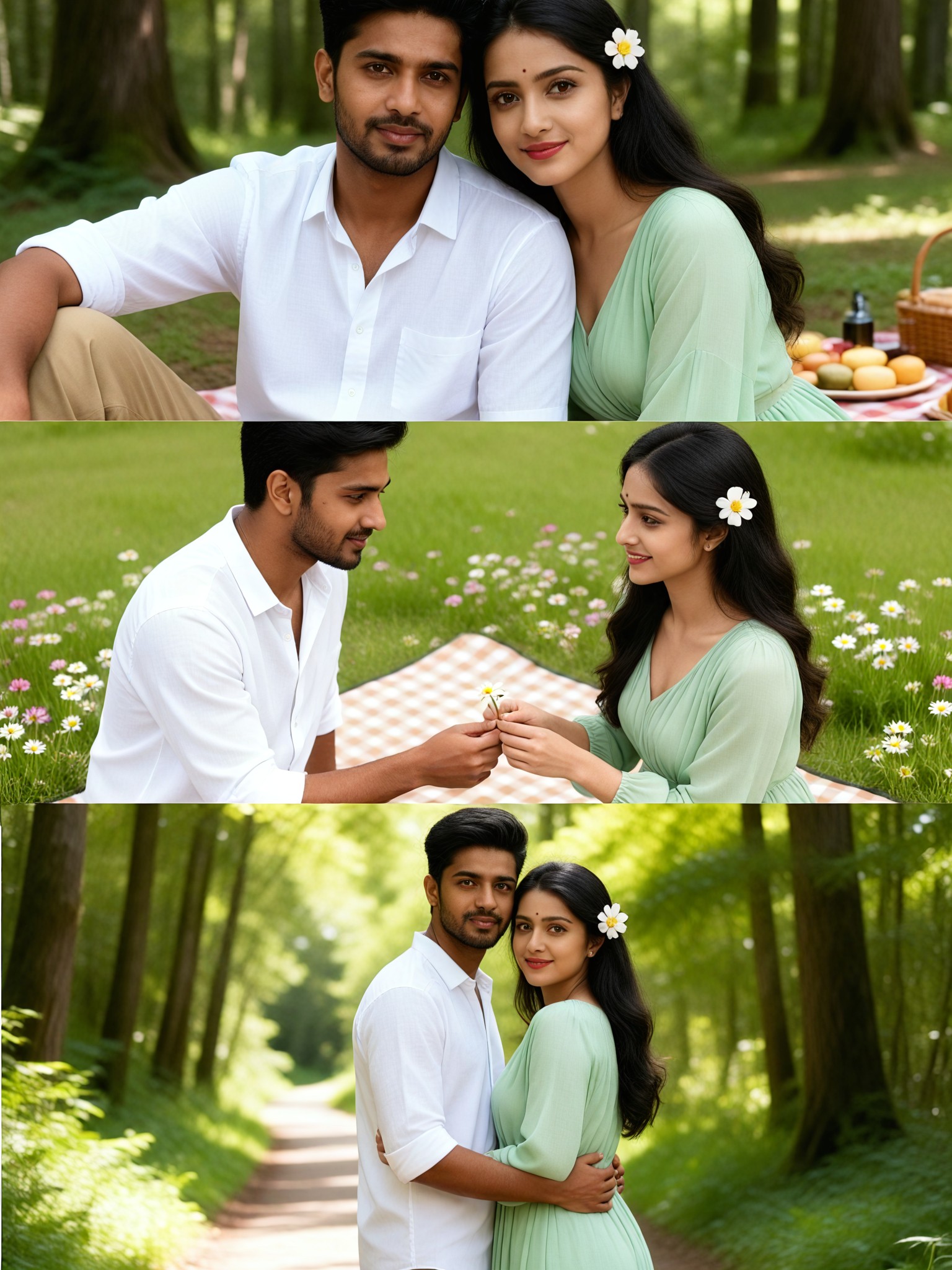Couple's three-grid-3 image