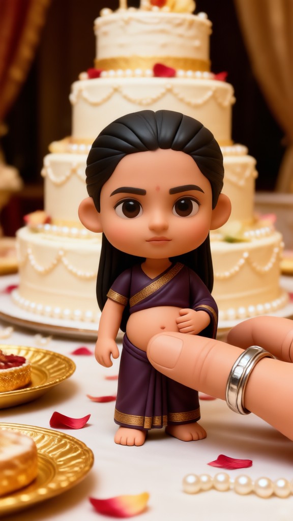 Wedding Cake Belly Doll image