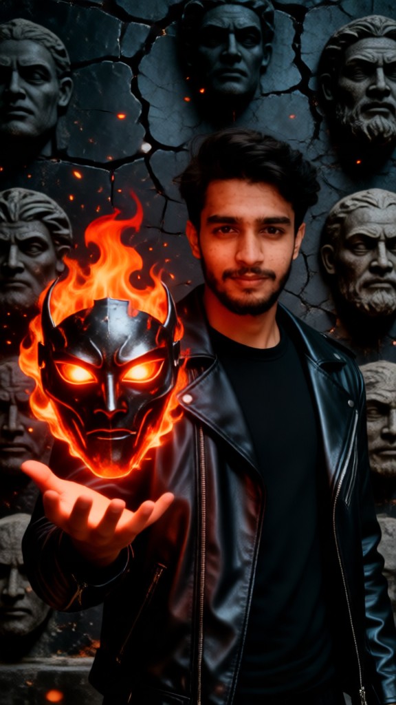 The me under the mask image
