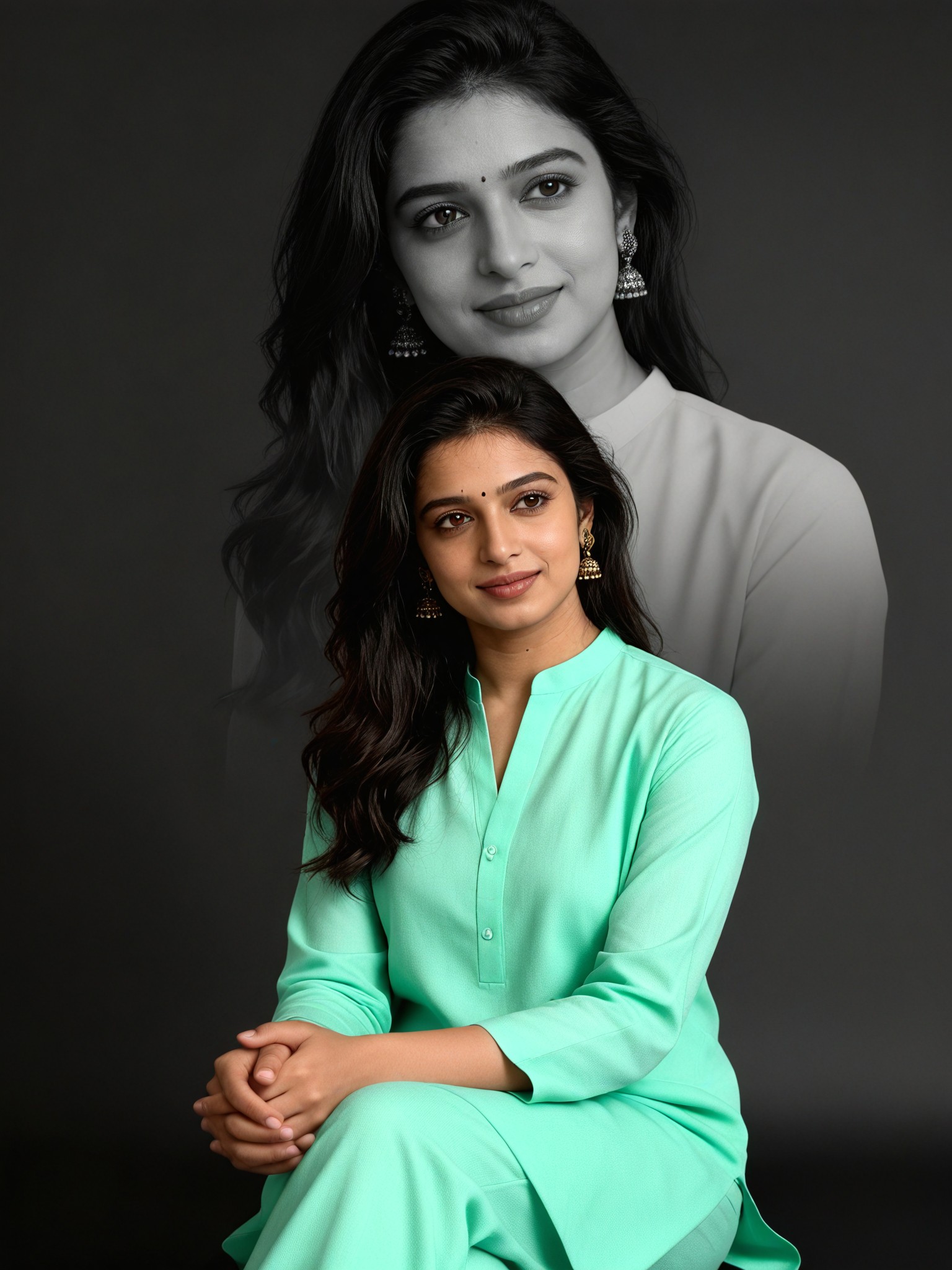 Mint Salwar Portrait image